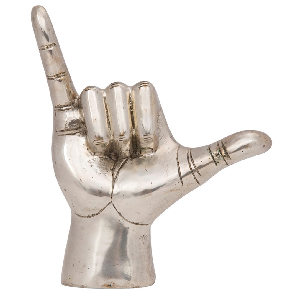 Noir Home Silver Hand Hawaiian